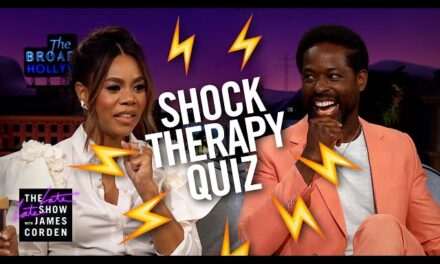 Regina Hall and Sterling K. Brown Test Their Friendship with Electric Shocks on James Corden’s Show