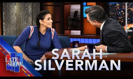 Sarah Silverman Hilariously Mistakes Willem Dafoe for Christopher Walken on The Late Show