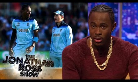 Jofra Archer Opens Up About World Cup Win and Pressure on The Jonathan Ross Show