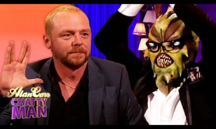 Simon Pegg Faces Off with Alan Carr in Hilarious “Chatty Man” Interview