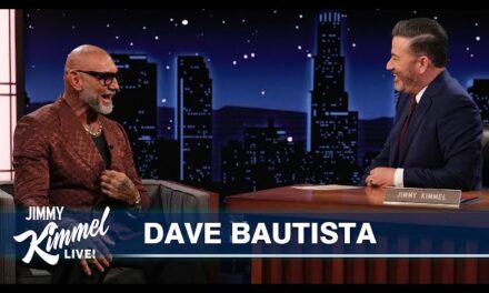 Dave Bautista Opens Up About Weight Loss, Fashion Choices, and Career on Jimmy Kimmel Live