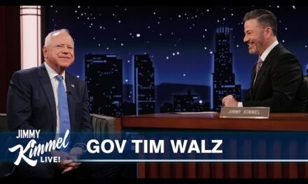 Governor Tim Walz discusses politics, teaching, and more on Jimmy Kimmel Live