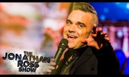 Robbie Williams Performs “Let’s Not Go Shopping” on The Jonathan Ross Show