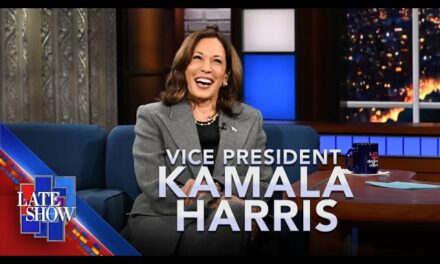 Vice President Kamala Harris Talks Hurricane Recovery and Unity on “The Late Show with Stephen Colbert