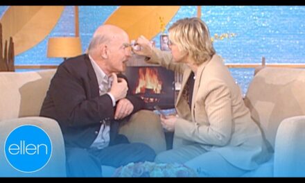 Peter Boyle Gets Hilarious Eyebrow Trim from Ellen on The Ellen Degeneres Show