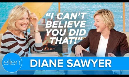 Diane Sawyer Talks Hilarious Moments, Dancing Tips, and Close Encounters with Sharks on Ellen Show