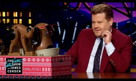 James Corden Receives Hilarious and Controversial Christmas Gift on The Late Late Show