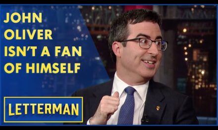 John Oliver Talks Fame, Self-Deprecation, and Hilarious Anecdotes on David Letterman’s Talk Show