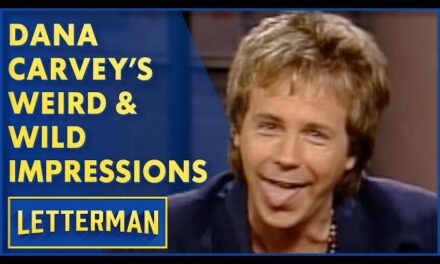 Dana Carvey’s Hilarious Impressions on David Letterman’s Talk Show