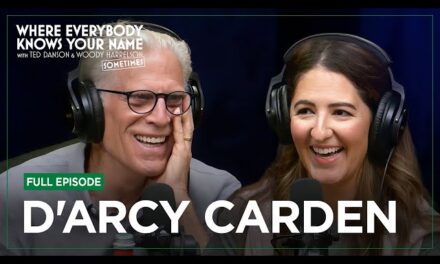 D’Arcy Carden Reveals Her Grandma’s Crush on Ted Danson on Conan O’Brien’s Show