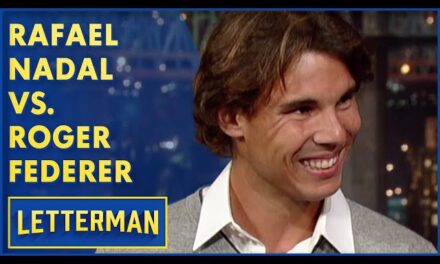 Rafael Nadal Talks Rivalry with Roger Federer and Pressure of Being the Defending Champion on David Letterman