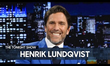 Henrik Lundqvist Talks Hilarious Anecdotes and Heartfelt Conversations on The Tonight Show Starring Jimmy Fallon