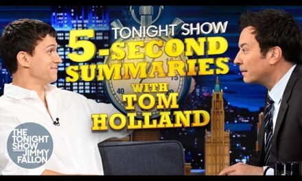 Tom Holland’s Hilarious Game on Jimmy Fallon: Summarizing Movies in 5 Seconds!