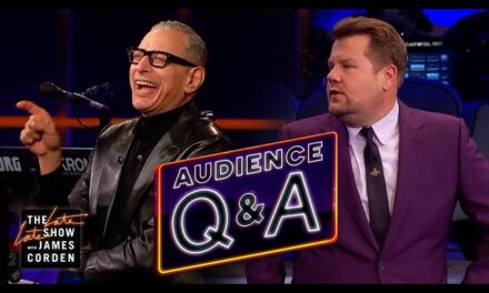 Jeff Goldblum’s Surprise Performance Steals the Show on “The Late Late Show with James Corden