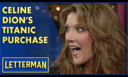 Celine Dion’s Surprising Revelation and Humorous Banter on Letterman’s Talk Show