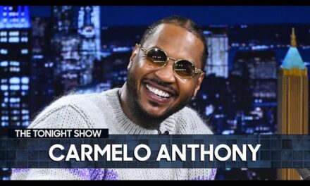 Carmelo Anthony Talks Basketball, Friendship with LeBron, and Wine on The Tonight Show