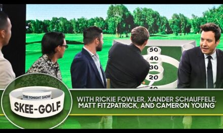 New York Golf Club Stars Tee Off with Hilarious Skee-Golf on The Tonight Show