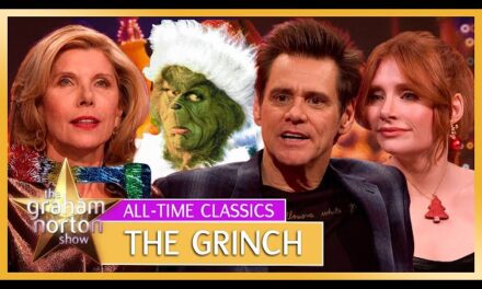 Jim Carrey’s Grinch Makeup Hell and Heartwarming Family Stories on The Graham Norton Show