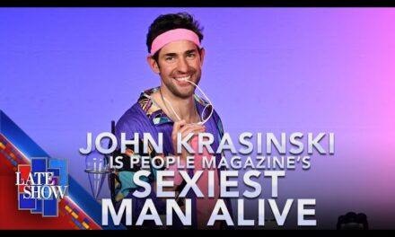 Stephen Colbert Announces People Magazine’s Sexiest Man Alive 2024: John Krasinski