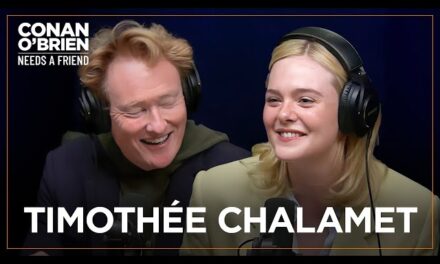 Elle Fanning Shares Amusing Bob Dylan Encounter on “Conan O’Brien Needs A Friend” Talk Show