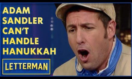 Adam Sandler’s Hilarious Hanukkah Banter with David Letterman on Talk Show