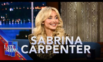 Sabrina Carpenter Talks Grammy Nominations and Her Love for Paul McCartney on The Late Show with Stephen Colbert