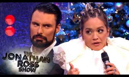 Rita Ora and Rylan Clark Sing a Christmas Duet on “The Jonathan Ross Show