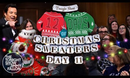 The Tonight Show Starring Jimmy Fallon Delights Audience with Outrageous Christmas Sweaters