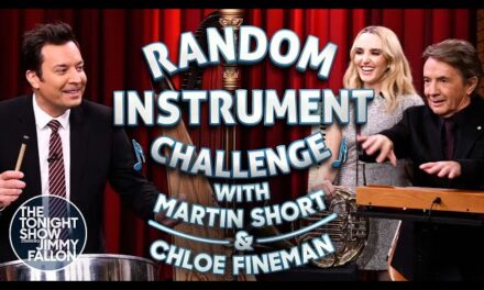 Jimmy Fallon’s Hilarious ‘Random Instrument Challenge’ with Martin Short and Chloe Fineman