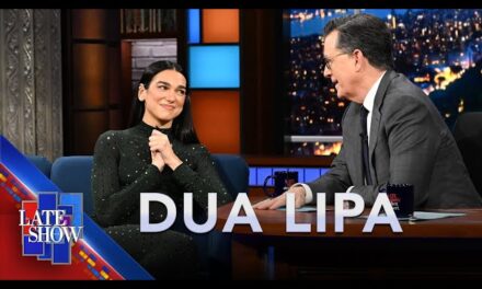 Dua Lipa Delights Stephen Colbert as She Talks Tour Experiences and Love for Animals