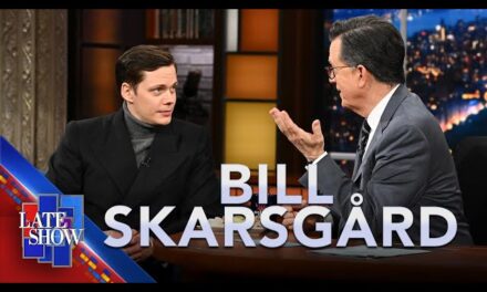 Bill Skarsgård Talks About His Role in “Nosferatu” and Swedish Christmas Traditions on The Late Show with Stephen Colbert