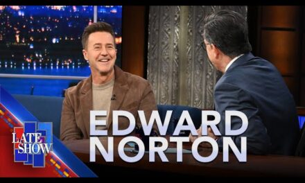 Edward Norton Praises Timothée Chalamet’s Extraordinary Performance on The Late Show with Stephen Colbert