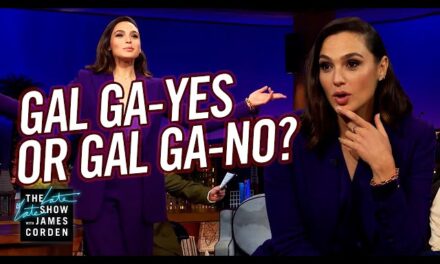 Gal Gadot Wows with Skills on The Late Late Show with James Corden