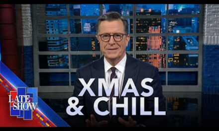 Burgers on Christmas? Stephen Colbert Reveals Surprising Holiday Trends