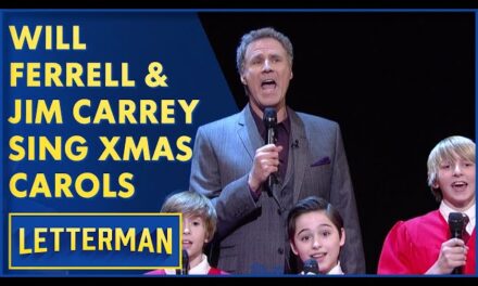 Jim Carrey and Will Ferrell Spread Holiday Cheer with Hilarious Christmas Carol Performance on David Letterman Show