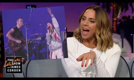 Spice Girl Melanie C Surprises Fans with Coldplay Collaboration on James Corden’s Show