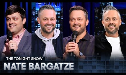 Comedian Nate Bargatze Leaves Jimmy Fallon in Stitches with Hilarious Stand-up Routine