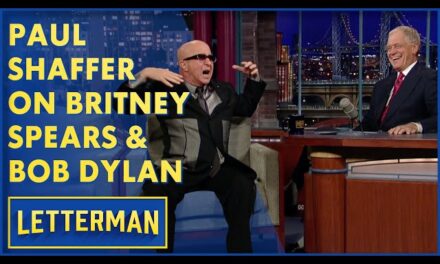 Paul Shaffer Shares Music Secrets and Celebrity Stories on the David Letterman Show