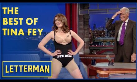 Tina Fey Talks Career, Second City, and Sarah Palin in Lively Interview with David Letterman