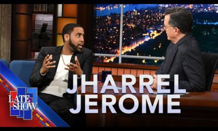 Jharrel Jerome Talks Working with Jennifer Lopez in “Unstoppable” on “The Late Show