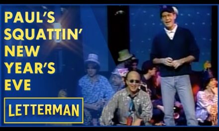 Paul Shaffer’s Squattin’ New Year’s Eve: A Memorable Moment on David Letterman Talk Show