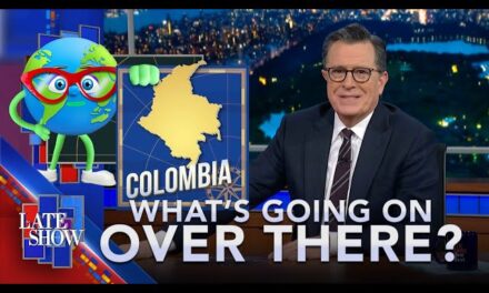 From Drinkable Mayo to Greyhound Racing Ban: Stephen Colbert’s Hilarious Take on International News