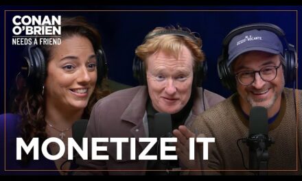 Conan O’Brien Playfully Tackles Off-Mic Conversations with Producer Sona Movsesian and Matt Gourley