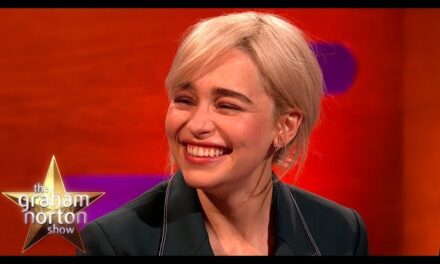 Brad Pitt Bids $120k on The Graham Norton Show for a Night with Emilia Clarke