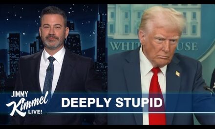 Jimmy Kimmel Calls Out President Trump’s Insensitivity and Shakedown Tactics in Recent Episode