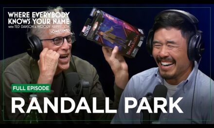 Randall Park Presents Humorous Gift to Ted Danson on Conan O’Brien’s Talk Show