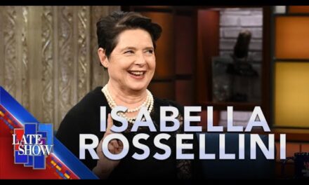 Isabella Rossellini Talks About Her Powerful Role in “Conclave” on The Late Show with Stephen Colbert