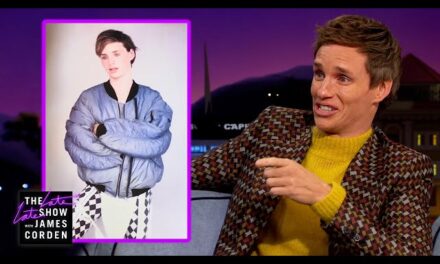 Eddie Redmayne Hilariously Reflects on Fashion Choices and New Show on The Late Late Show