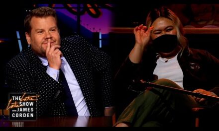 James Corden Discovers Staffer’s Hilarious Monologue Mishap on “The Late Late Show