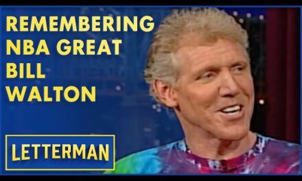 Bill Walton’s Lively Appearance on “The Late Show with David Letterman” – A Slam Dunk Interview